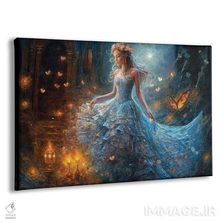 تابلو میتوانستم تمام شب برقصم اثر کلودیا مککینی - نمای پرسپکتیو محصول