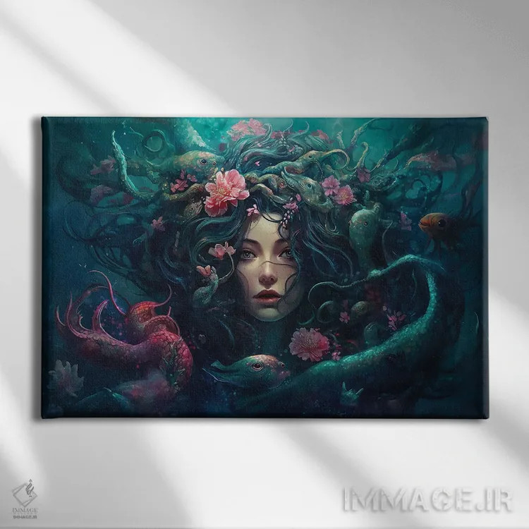 تابلو گیرندهٔ صدا اثر کلودیا مککینی - نمای روبهرو روی دیوار