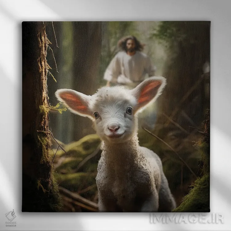 تابلو گمشده و پیدا شده اثر کلودیا مککینی - نمای روبهرو روی دیوار