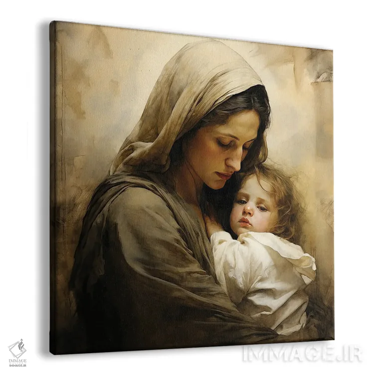 تابلو مامان اثر کلودیا مککینی - نمای پرسپکتیو محصول