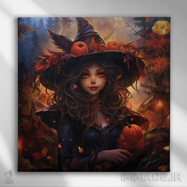 تابلو زمان جادویی اثر کلودیا مککینی - نمای روبهرو روی دیوار