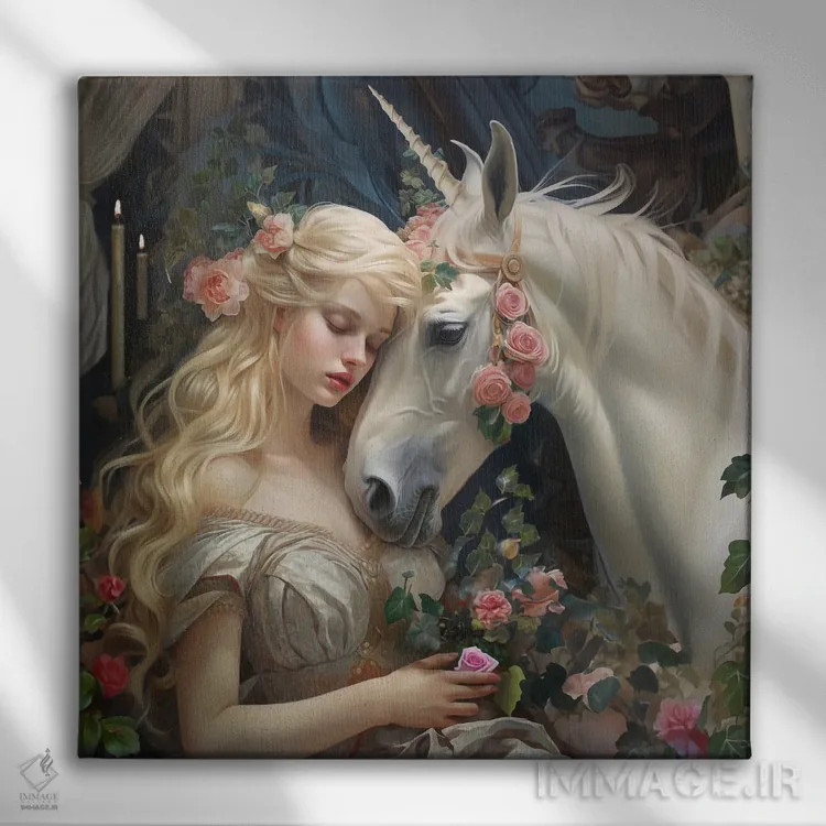 تابلو یک قلب واقعی اثر کلودیا مککینی - نمای روبهرو روی دیوار