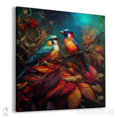 تابلو آواز پاییزی اثر کلودیا مککینی - نمای پرسپکتیو محصول