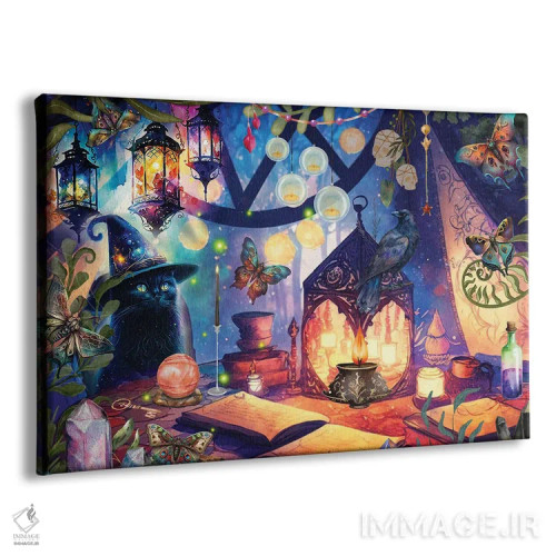 تابلو فالگیر اثر کلودیا مککینی - نمای پرسپکتیو محصول