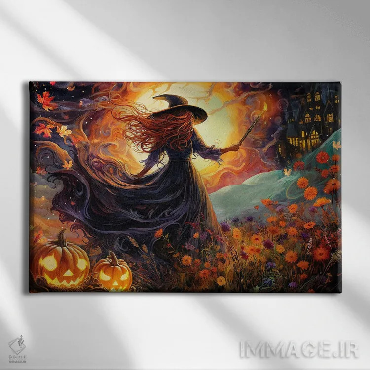 تابلو جادویت کردم اثر کلودیا مککینی - نمای روبهرو روی دیوار