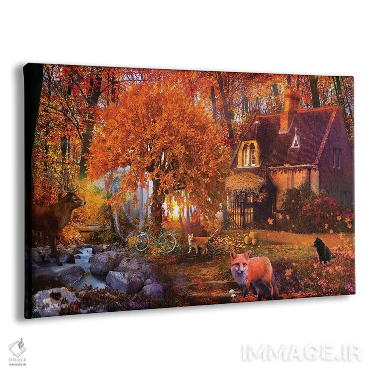 تابلو خانه برای تعطیلات اثر کلودیا مککینی - نمای پرسپکتیو محصول