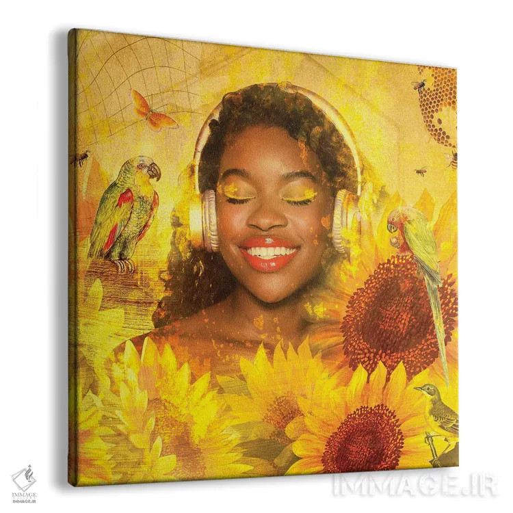 تابلو عزیز عزیزم اثر کلودیا مککینی - نمای پرسپکتیو محصول