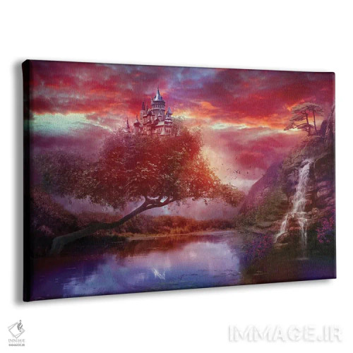 تابلو غروب عشق اثر کلودیا مککینی - نمای پرسپکتیو محصول