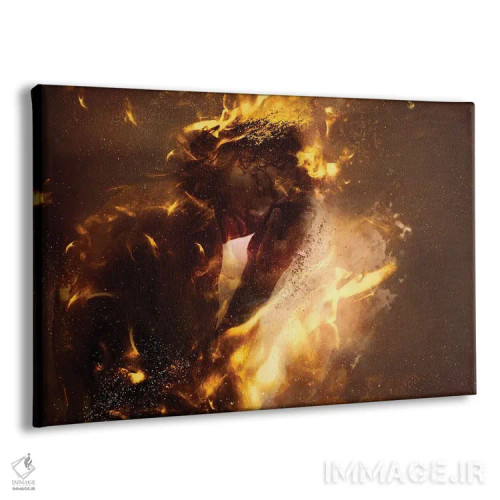 تابلو سقوط از لطف اثر کلودیا مککینی - نمای پرسپکتیو محصول