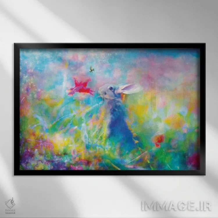 تابلو باغ مکگرگور اثر کلودیا مککینی - نمای قابدار مشکی