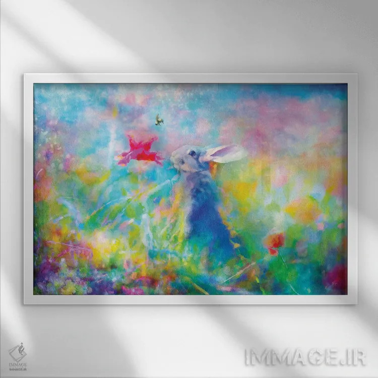 تابلو باغ مکگرگور اثر کلودیا مککینی - نمای قابدار سفید