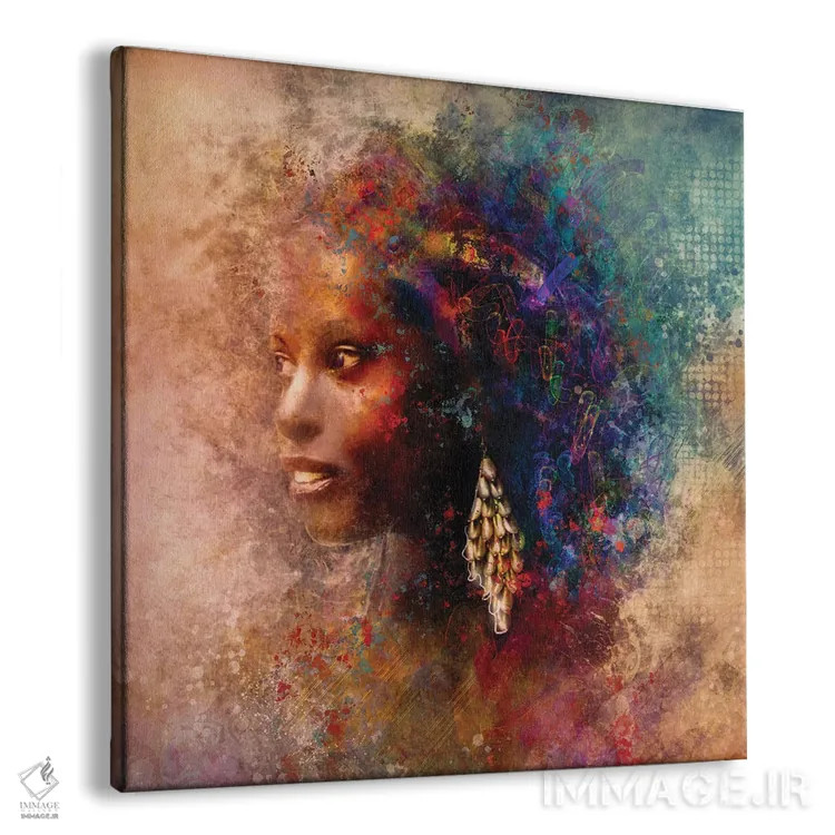 تابلو ملکه اثر کلودیا مککینی - نمای پرسپکتیو محصول