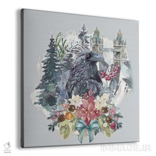 تابلو تعطیلات زاغ اثر کلودیا مککینی - نمای پرسپکتیو محصول