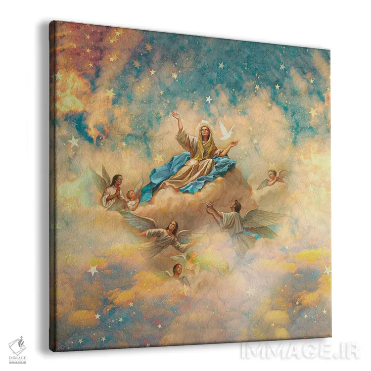 تابلو آوه (دعا یا نام) اثر کلودیا مککینی - نمای پرسپکتیو محصول