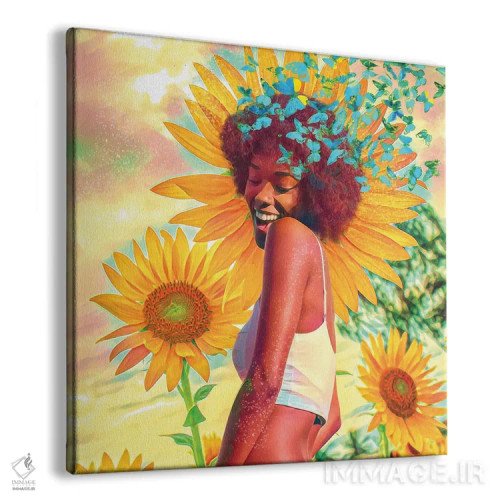 تابلو تابستان اینجاست تا بماند اثر کلودیا مککینی - نمای پرسپکتیو محصول