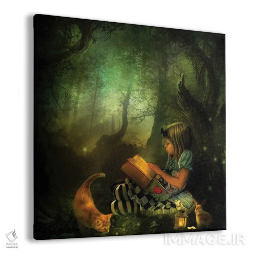 تابلو رویاهای واژهای اثر کلودیا مککینی - نمای پرسپکتیو محصول