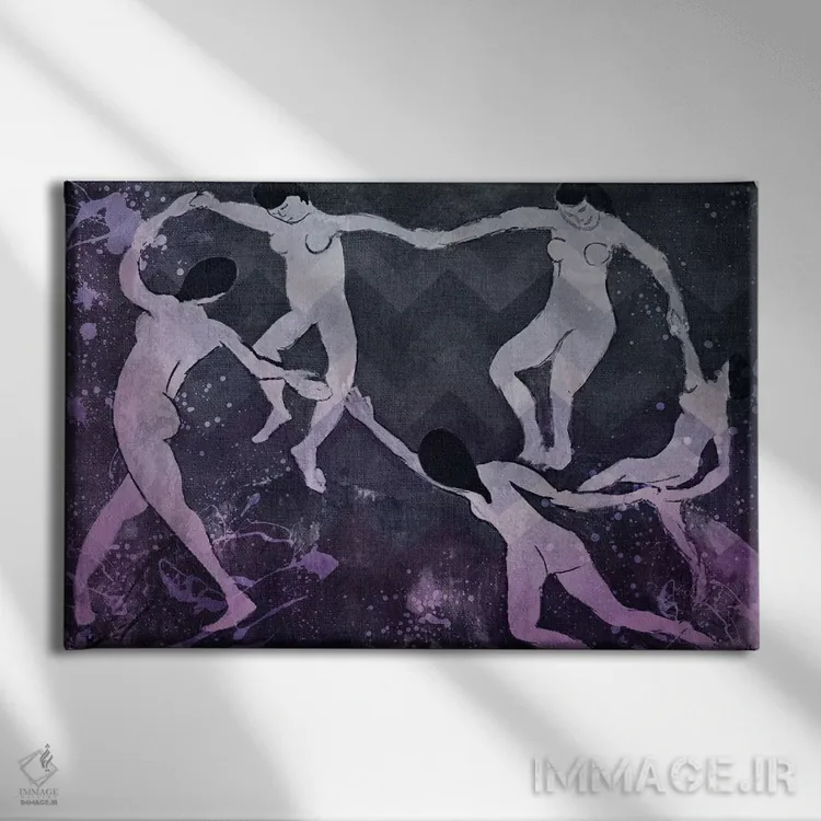 تابلو رقص شماره سه اثر فایو بای فایو کالکتیو - نمای روبهرو روی دیوار