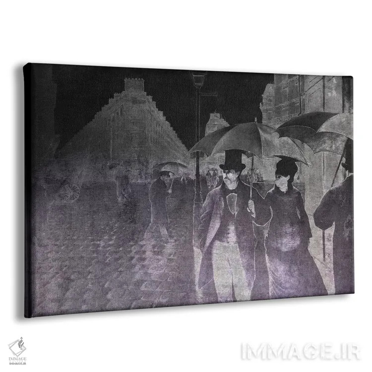 تابلو خیابان پاریس شماره یک اثر فایو بای فایو کالکتیو - نمای پرسپکتیو محصول