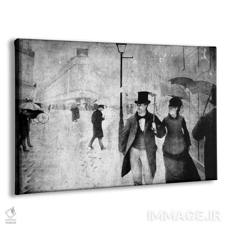 تابلو خیابان پاریس شماره دو اثر فایو بای فایو کالکتیو - نمای پرسپکتیو محصول