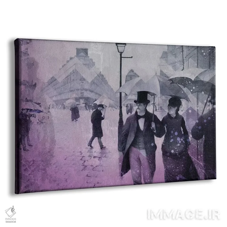 تابلو خیابان پاریس شماره سه اثر فایو بای فایو کالکتیو - نمای پرسپکتیو محصول