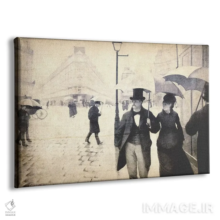 تابلو خیابان پاریس شماره پنج اثر فایو بای فایو کالکتیو - نمای پرسپکتیو محصول