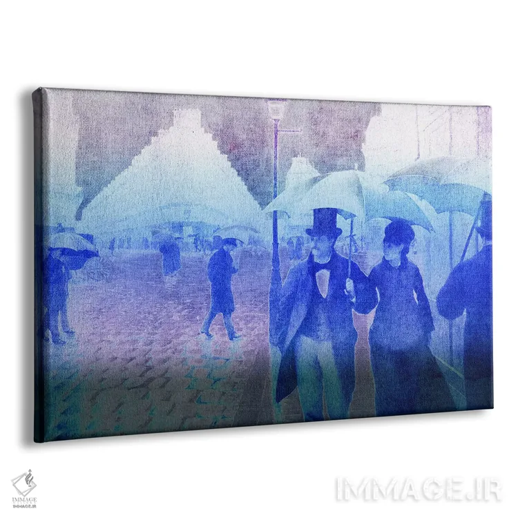 تابلو خیابان پاریس شماره شش اثر فایو بای فایو کالکتیو - نمای پرسپکتیو محصول