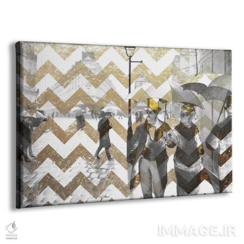 تابلو خیابان پاریس شماره هفت اثر فایو بای فایو کالکتیو - نمای پرسپکتیو محصول