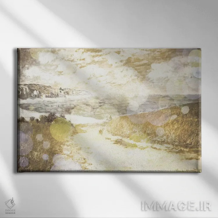 تابلو راه میان ذرت شماره سه اثر فایو بای فایو کالکتیو - نمای روبهرو روی دیوار
