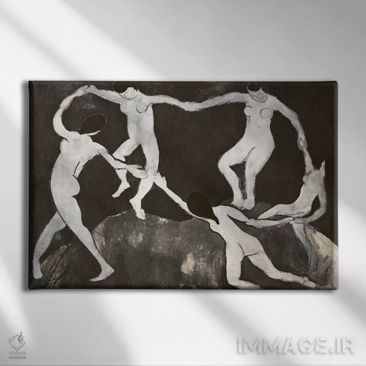 تابلو رقص دهم اثر فایو بای فایو کالکتیو - نمای روبهرو روی دیوار