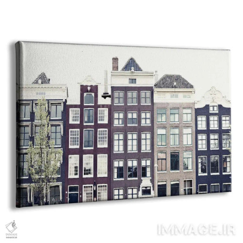 تابلو آمستردام (هلند) اثر کارولین مینت - نمای پرسپکتیو محصول