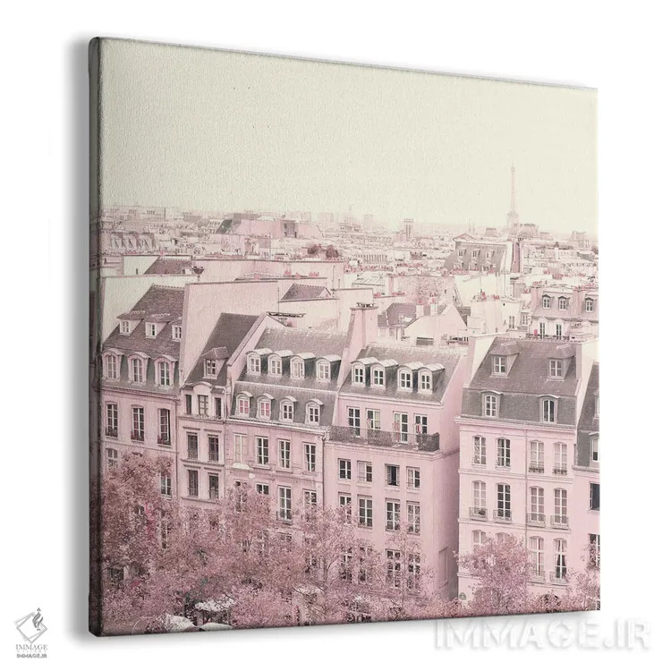 تابلو بامهای پاریس اثر کارولین مینت - نمای پرسپکتیو محصول
