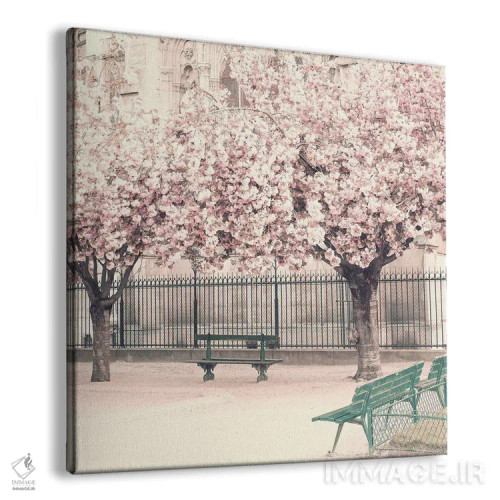 تابلو گیلاسهای پاریس اثر کارولین مینت - نمای پرسپکتیو محصول