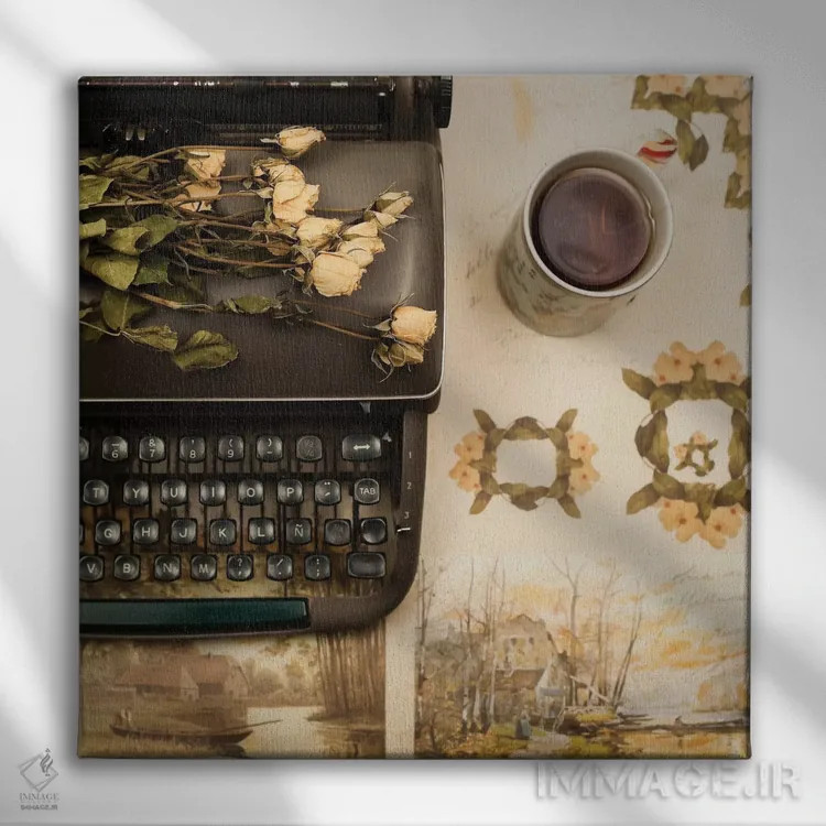 تابلو زندگیهای گذشته اثر کارولین مینت - نمای روبهرو روی دیوار