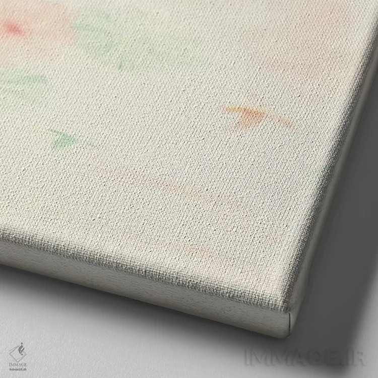 تابلو یادگاری پاریس اثر کارولین مینت - نمای نزدیک بافت بوم