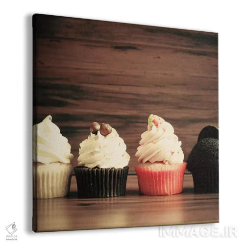 تابلو کاپکیکهای پاییزی اثر کارولین مینت - نمای پرسپکتیو محصول