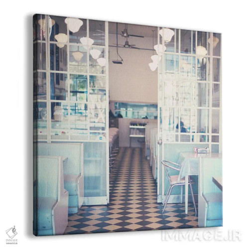 تابلو شام رترو (قدیمی) اثر کارولین مینت - نمای پرسپکتیو محصول