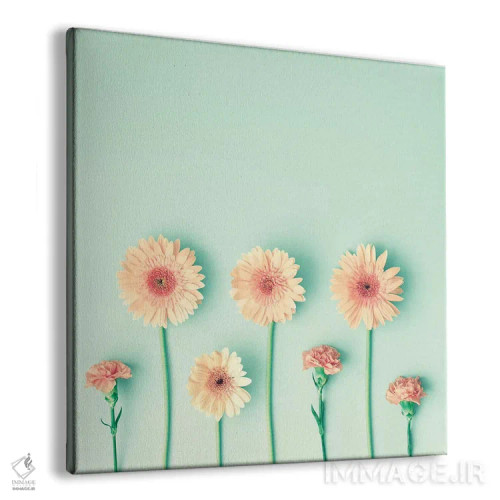 تابلو هفت گل اثر کارولین مینت - نمای پرسپکتیو محصول