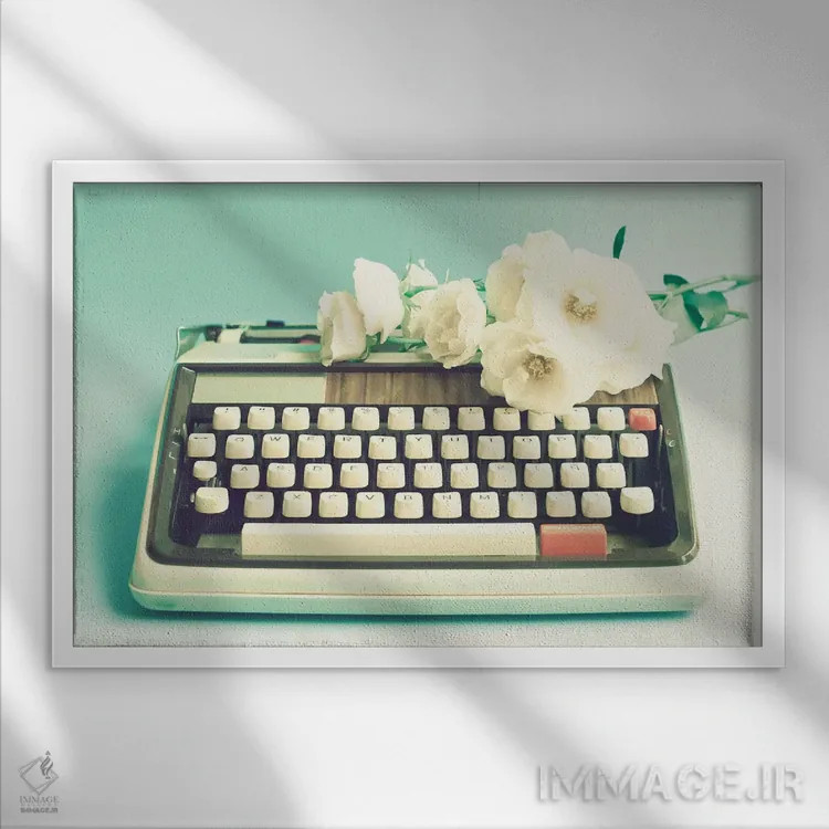 تابلو داستانهای عاشقانه اثر کارولین مینت - نمای قابدار سفید