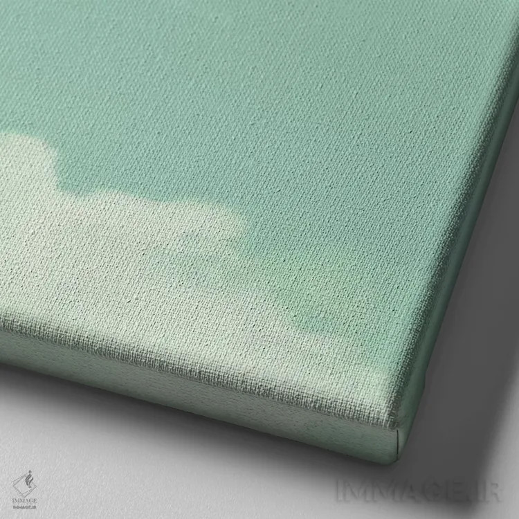 تابلو عشق لطیف اثر کارولین مینت - نمای نزدیک بافت بوم