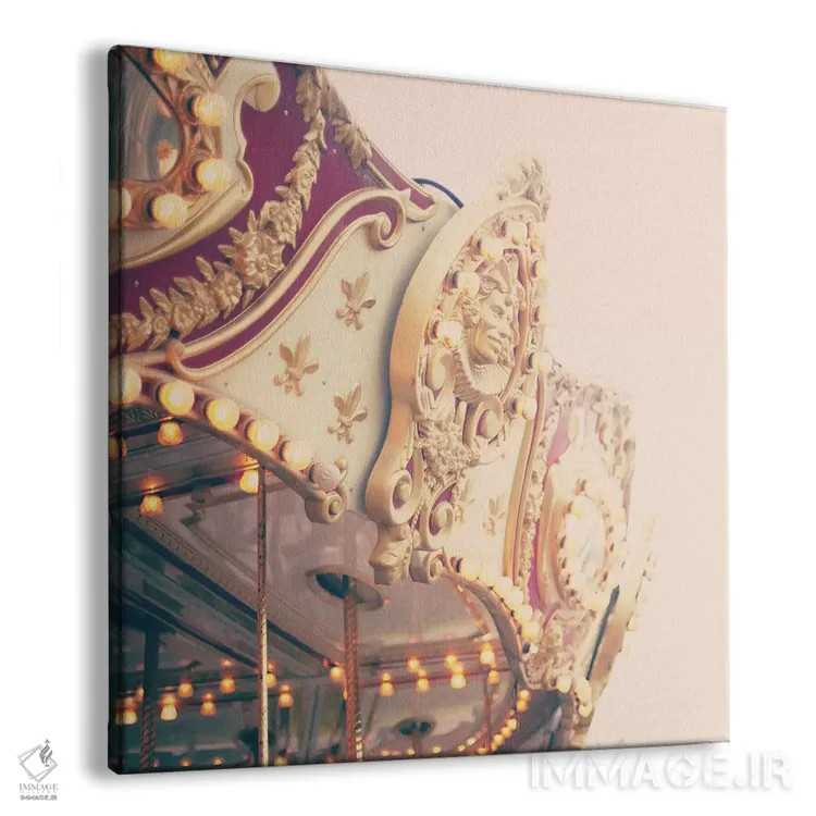 تابلو چرخوفلک اثر کارولین مینت - نمای پرسپکتیو محصول