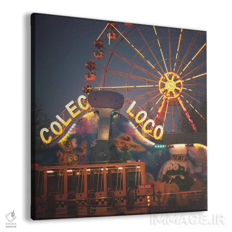 تابلو کولکتیوو لوکو (گروه هنری) اثر کارولین مینت - نمای پرسپکتیو محصول