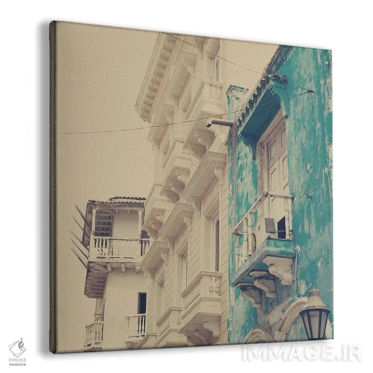 تابلو استعماری اثر کارولین مینت - نمای پرسپکتیو محصول