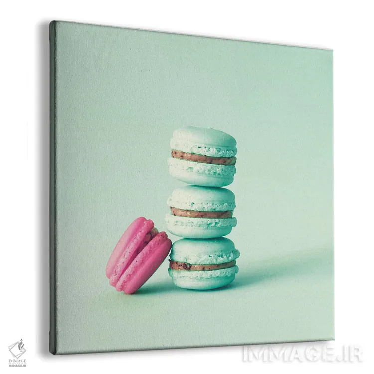 تابلو ماکارونهای خوشمزه اثر کارولین مینت - نمای پرسپکتیو محصول