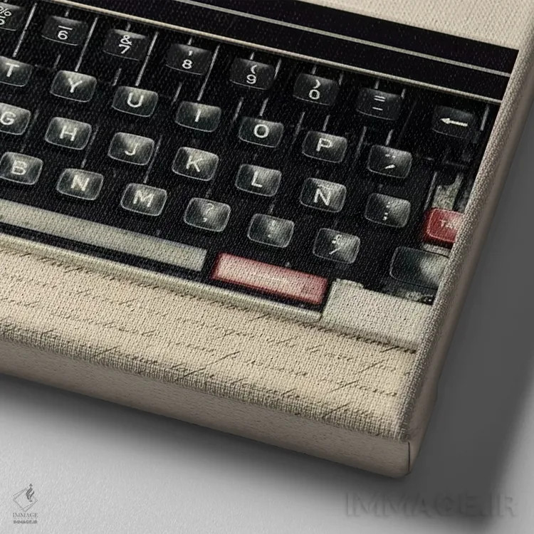 تابلو داستانهای پاییزی ۲ اثر کارولین مینت - نمای نزدیک بافت بوم