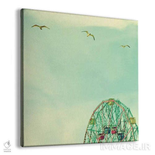 تابلو پرواز کن بالا اثر کارولین مینت - نمای پرسپکتیو محصول