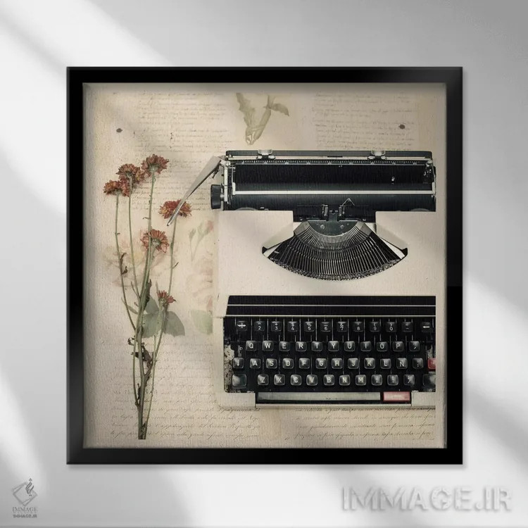 تابلو داستانهای پاییزی ۲ اثر کارولین مینت - نمای قابدار مشکی