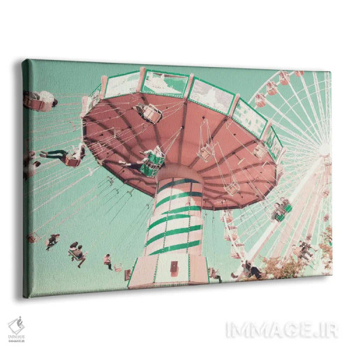 تابلو پرواز همراه با آزادی اثر کارولین مینت - نمای پرسپکتیو محصول