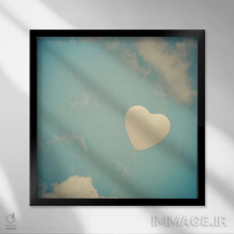 تابلو شفا اثر کارولین مینت - نمای قابدار مشکی