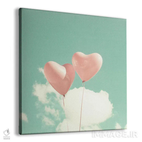 تابلو قلبهای دوستداشتنی اثر کارولین مینت - نمای پرسپکتیو محصول