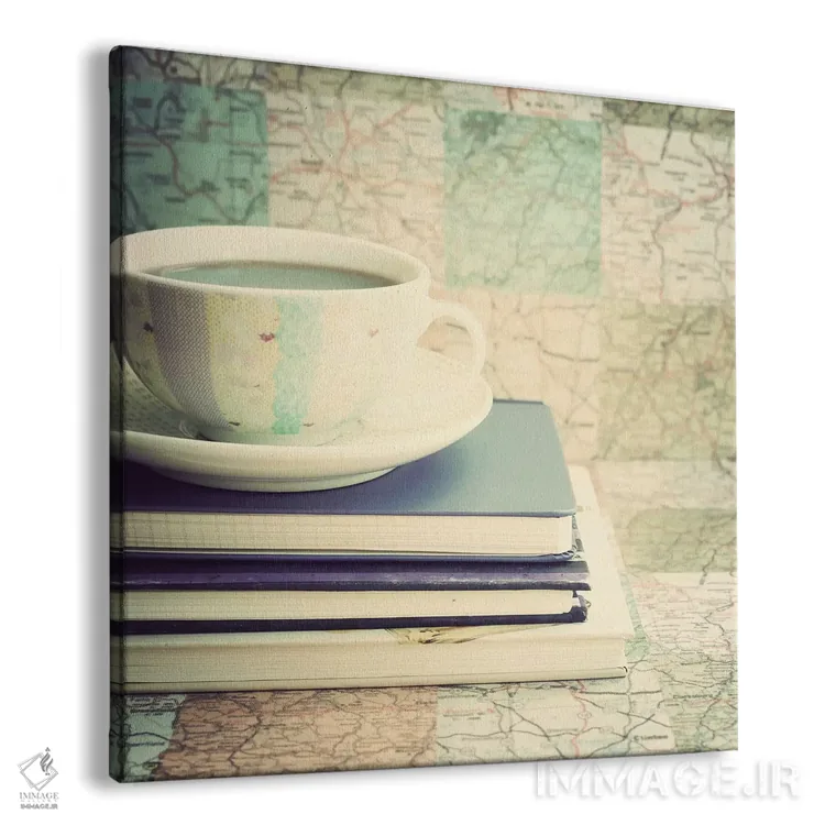 تابلو بیایید یک سفر برنامهریزی کنیم اثر کارولین مینت - نمای پرسپکتیو محصول